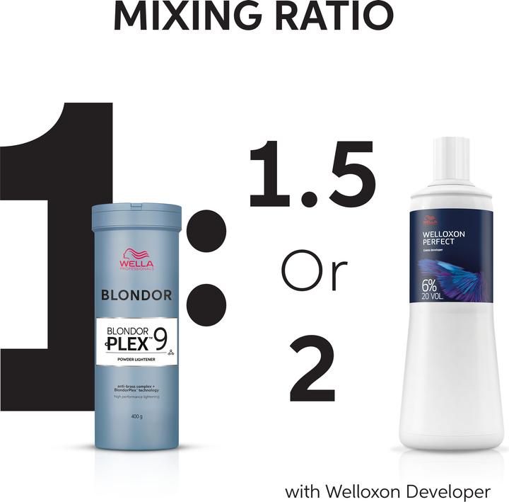 Produktbild Wella BlondorPlex 400 gr Haarfarbe