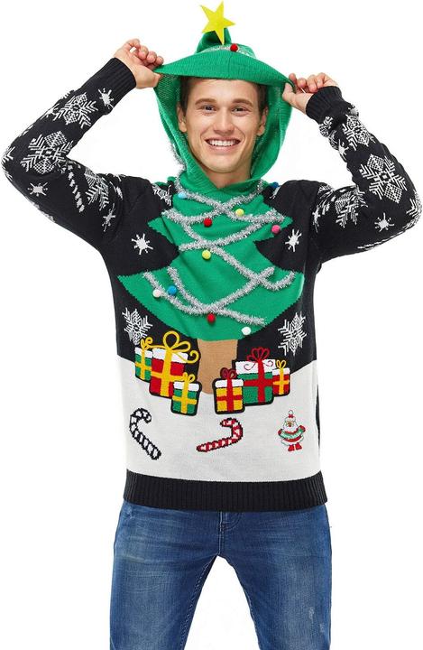 Produktbild U look ugly today Hässlicher Weihnachtspullover (L)