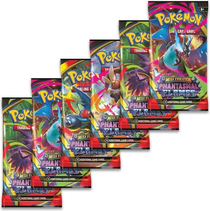 Actual product image Pokémon English Pokemon Phantasmal Flames Booster Bundle Collectible Card game (English, Bundle)