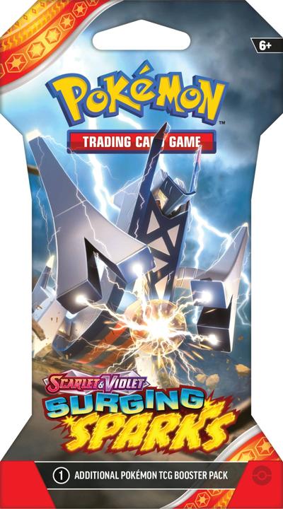 Produktbild Pokémon Surging Sparks (Englisch, Sleeved Booster Pack)