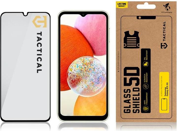 Actual product image NoName Tactical Glass Shield 5D sklo pro Samsung Galaxy A15 Black (Samsung Galaxy A15)