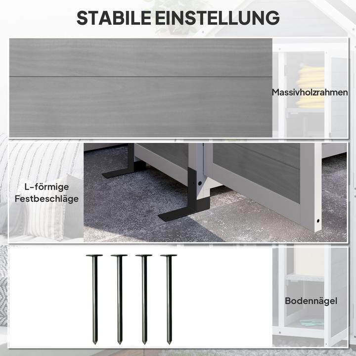 Produktbild Outsunny Gartenschrank