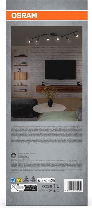 Produktbild Osram LED SPOT BLACK 6 X 3.4W 927 DIM (1380 lm, GU10)