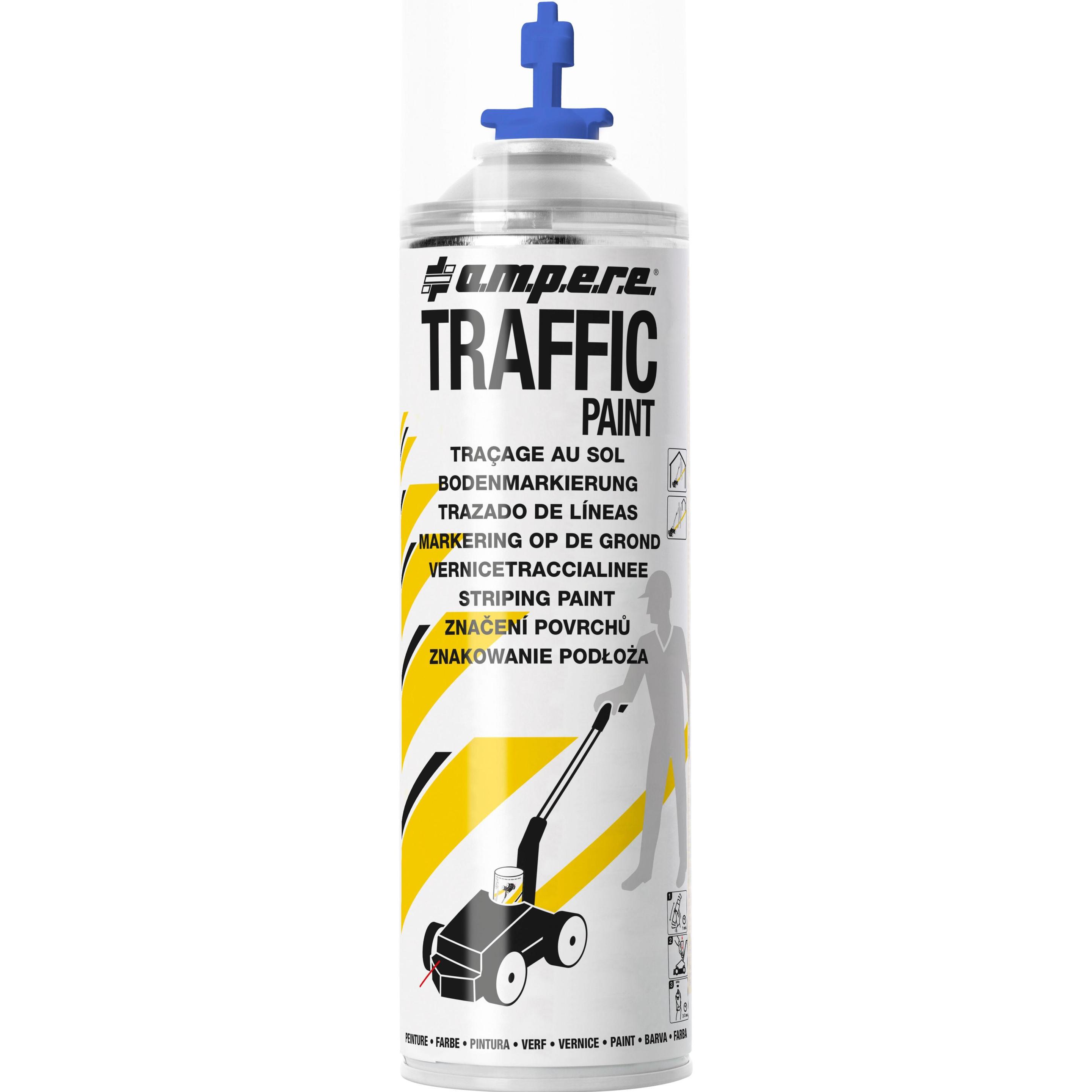 Ampere, Lacca, Amperesystem Vernice Traccialinee Traffic (blu traffico RAL 5017, 0.50 l)