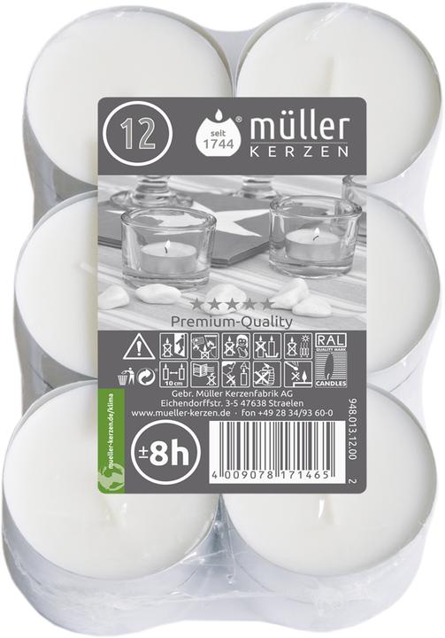 müller Kerzen Maxi tea lights (12 pcs.)