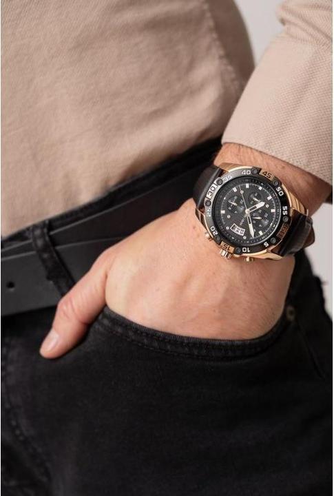 Image du produit Paul Lorens Herrenuhr PL8754A5-1A4 + BOX (Chronographe, 46 mm)