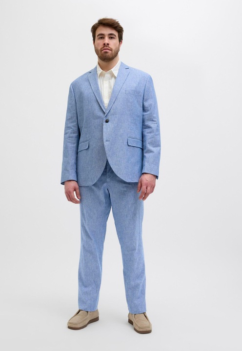 Image du produit Jack & Jones Plus Size Regular Fit Anzug Einreihiger Blazer und Hose (68)