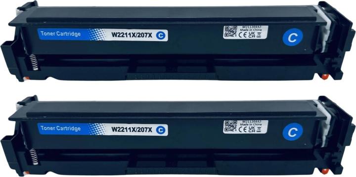 Produktbild Hermex Kompatibler Toner XL für HP Color LaserJet Pro MFP M283fdn - Cyan 2 Stück (C)