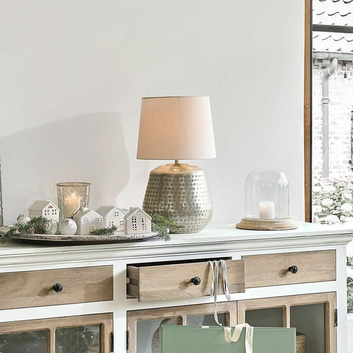 Image du produit Loberon Tischlampe Blancos silber (E27)