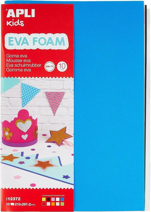 Actual product image Agipa Foam rubber, 300 x 200 mm, content: 10 sheets