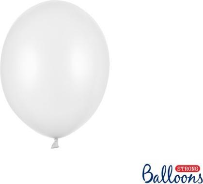 Produktbild Partydeco Ballons 12cm Blanc métallisé (100pcs) (100 x)