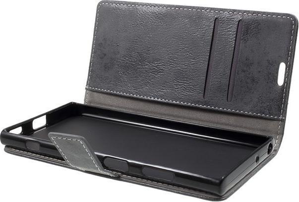 Image du produit MU Classic Couverture de livre en cuir au look vintage (Xperia XA1 Plus)