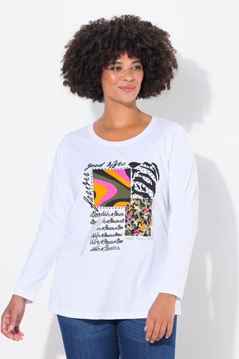 Produktbild Angel of Style T-Shirt, Patch-Print, Langarm (46)