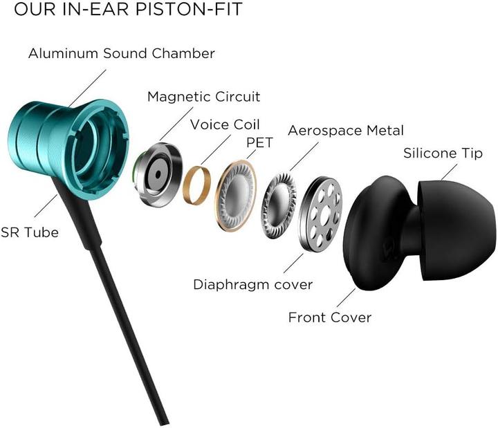 Produktbild 1More Ausines HEADSET PISTON FIT IN-EAR / E1009-BLUE (Kabelgebunden)