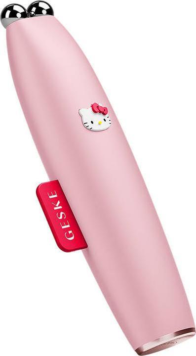 Image du produit Konjac Sponge Urządzenie do mikroprądowego liftingu twarzy 6w1 Geske z Aplikacją (Hello Kitty różowy)