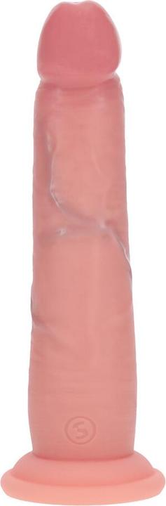Produktbild RealRock Dual Density Silicone Realistic Sliding Skin Dildo - 7 / 18,5 cm - Flesh