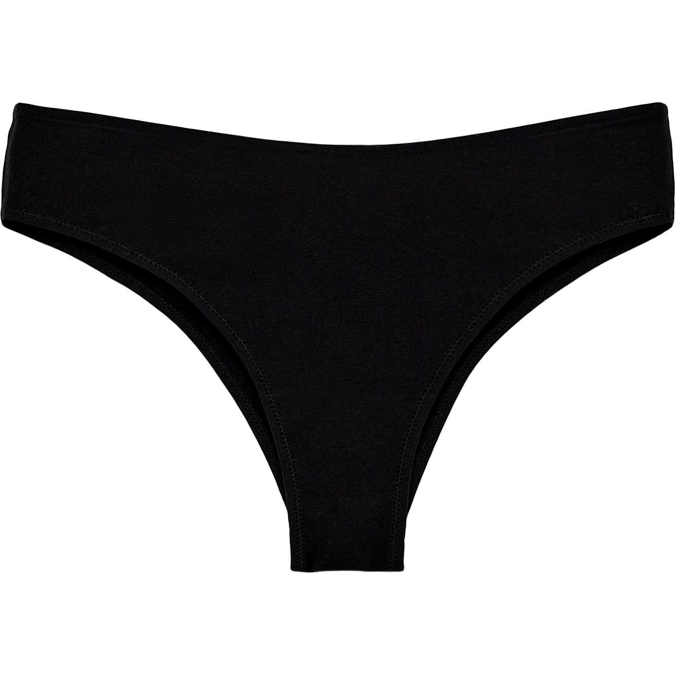 Maxte, Damen, Unterhosen, ULTRA SOFT Brasilianische Slip Frauen 5er Pack, Schwarz, (L, 5er Pack)