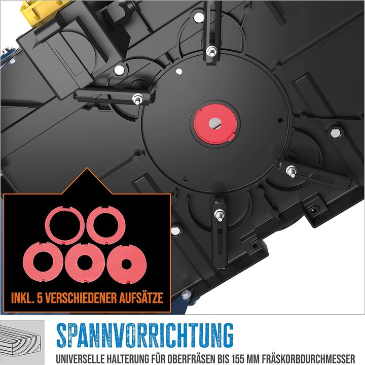 Güde Table de défonçage OFT 855