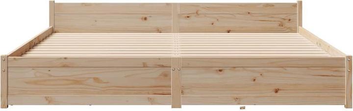 Actual product image vidaXL Bed without mattress 180x200 (180 x 200 cm)
