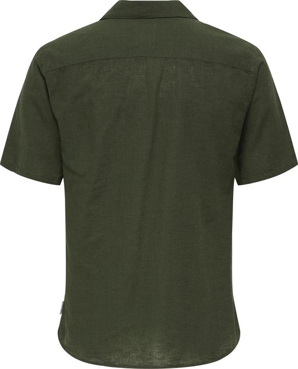 Produktbild Only & Sons Onscaiden Life Ss Solid Resort Linennoos (XS)