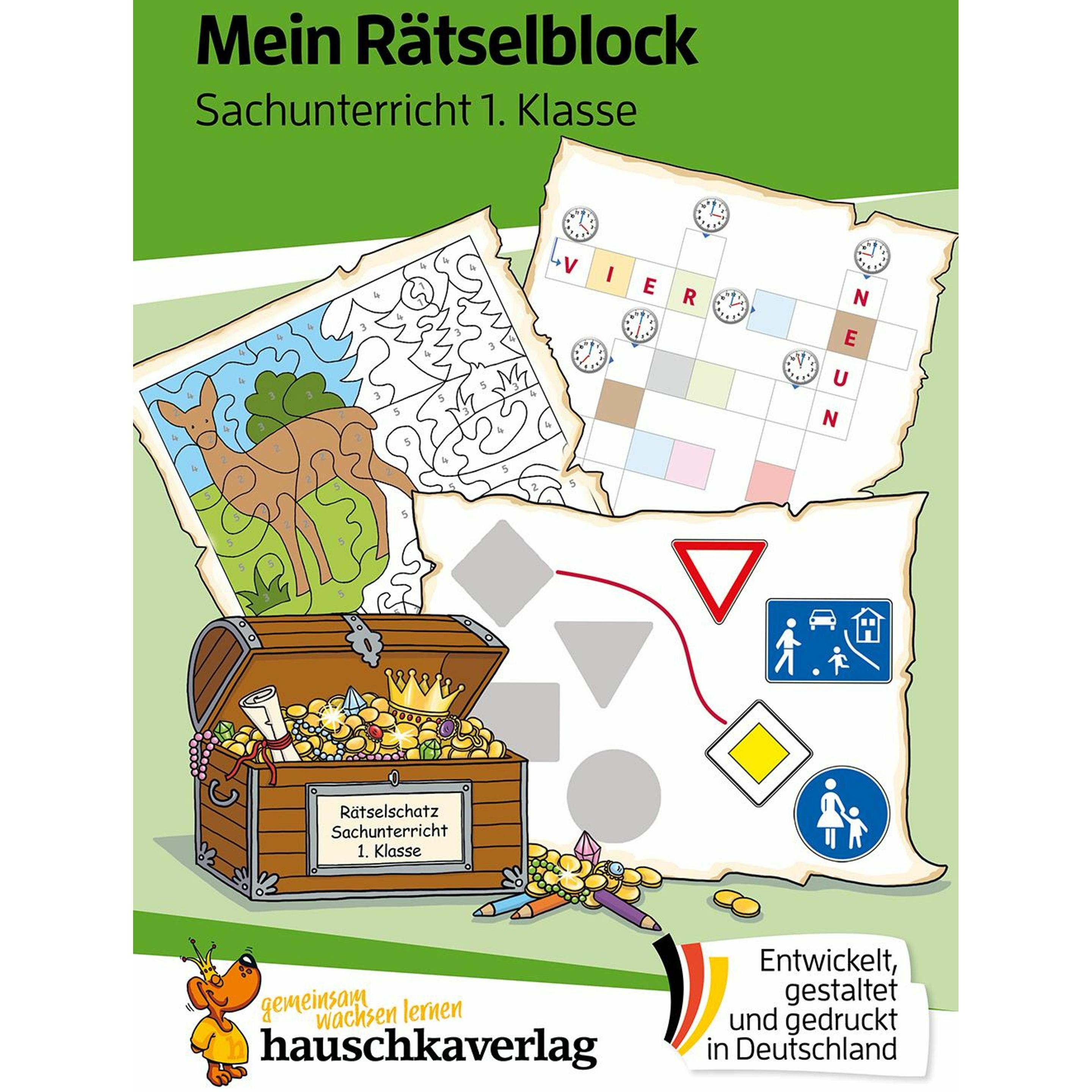 Fiedler-Tresp:Mein Rätselblock Sachunte, Schulbücher von Gisela Specht, Sonja Fiedler-Tresp