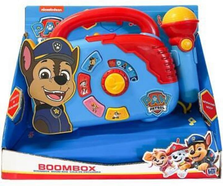 Actual product image HTI Paw Patrol Boombox music toy