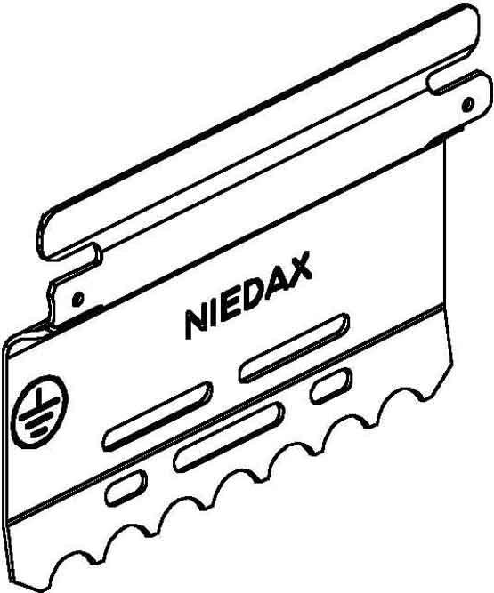 Actual product image Niedax Joint connector