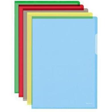 Bene, Mappe, Sichthülle Verwendung für Papierformat: DIN A4 Werkstoff: PVC-Hartfolie Farbe: farbig sortiert (A4, 100 x)
