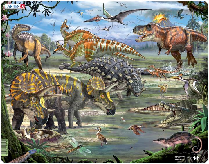 Immagine prodotto Larsen Dinosauro (65 pezzi)