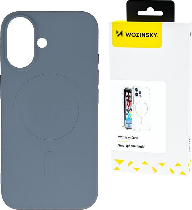 Produktbild Wozinsky Silicone Case Magsafe Magnetic Case for Samsung Galaxy S25 - Gray (Samsung Galaxy S25)