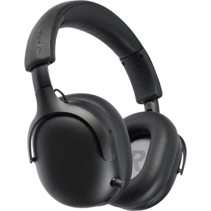 Medion LIFE HX1-Pure Over Ear-Kopfhörer schwarz (Senza fili), Cuffie, Nero