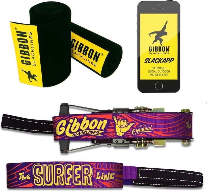 Actual product image Gibbon Surfer Line Treewear Set (30 m)