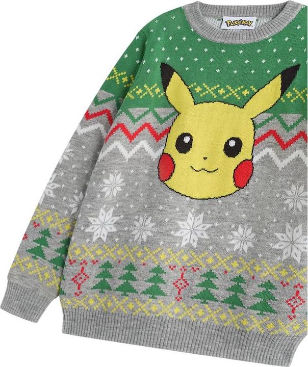Image du produit Pokémon - Pull Noël motif Pikachu - Garçon (146, 152)