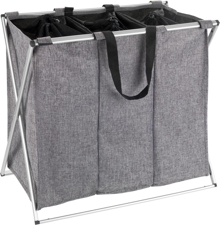 Image du produit Wenko Trio Gris (130 l)