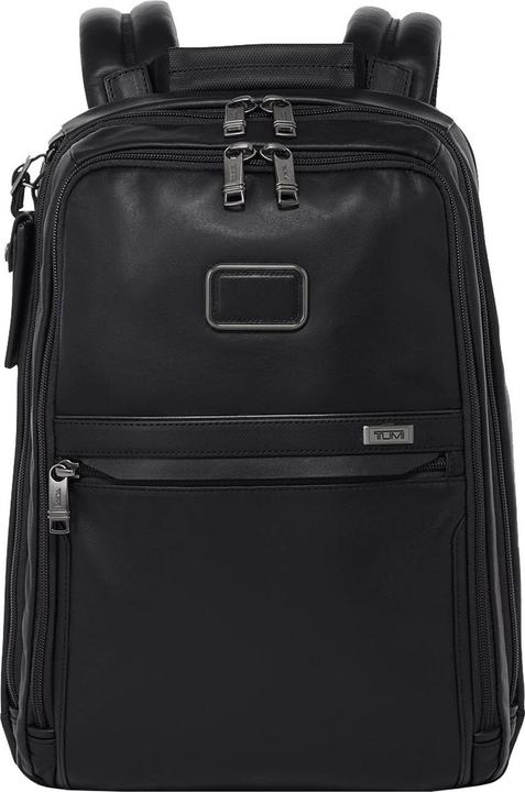 Actual product image Tumi Alpha 3 Slim Leather Backpack