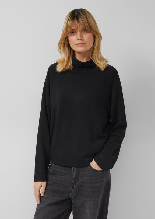 Produktbild s.Oliver Sweatshirt Sweatshirt aus Viskosemix im Relaxed Fit (48)