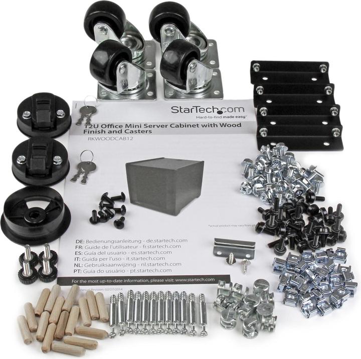 Produktbild StarTech 12U Server Cabinet (12 HE, 19 Zoll Rack)