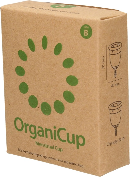 AllMatters OrganiCup Coppetta mestruale misura B (Grande)