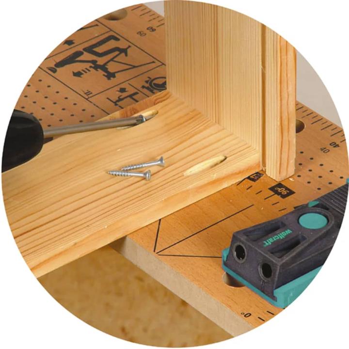 Image du produit wolfcraft 1 kit Undercover Jig, Pozidriv (1 pcs)