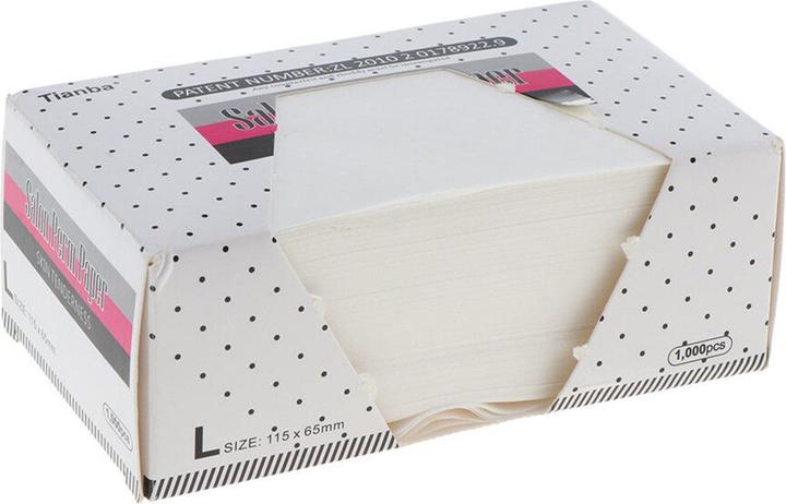 Produktbild Tianba Salon Perm Paper 115x65mm 1000 Stück