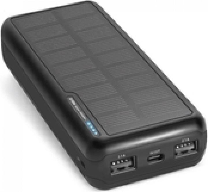 Actual product image SBS Powerbank with Solar Panel (20000 mAh, 0.90 W, 74 Wh)