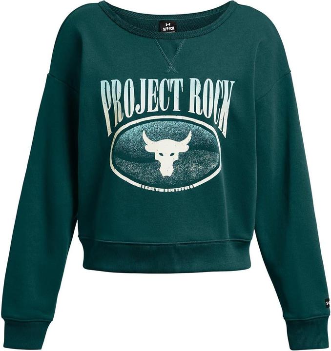 Produktbild Under Armour Project Rock Sweatshirt Frottee leger (36)