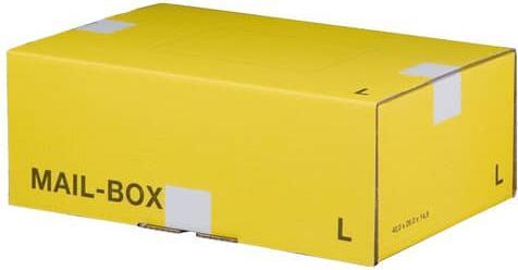 Immagine prodotto Smartboxpro Scatola per pacchi MAIL BOX, dimensione: L, giallo (1 x)