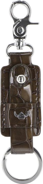 Actual product image Golden Head Cayenne key fob leather 13 cm