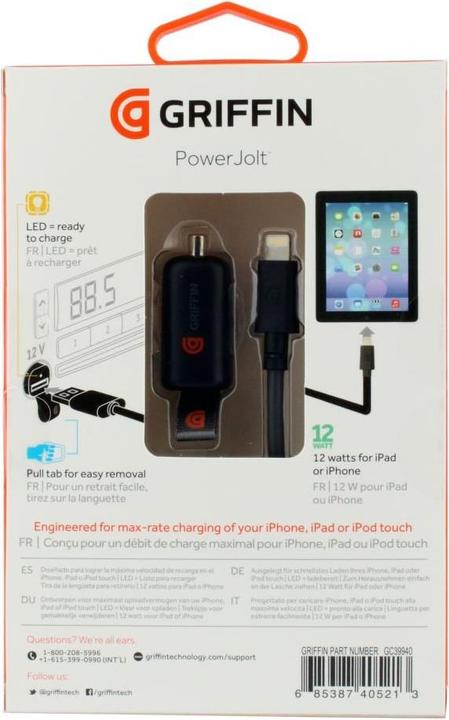 Actual product image Griffin PowerJolt