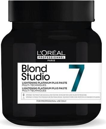 Produktbild L'Oréal Paris L'Oreal Blond Studio 7 Lightening Platinum Plus Paste 500g