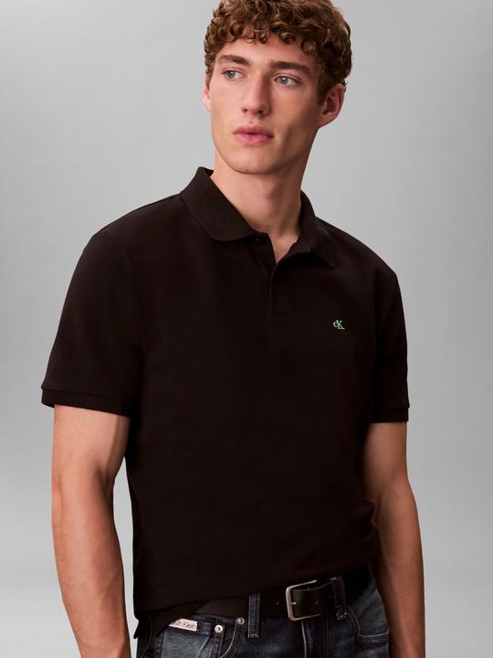 Image du produit Calvin Klein Jeans Ss Monogram Pique Polo (M)