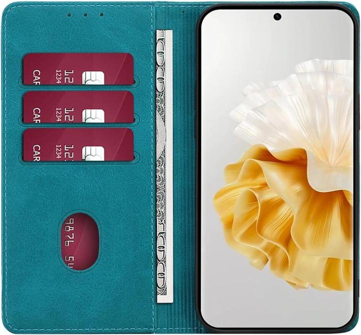 Produktbild Cover-Discount Huawei P60 / P60 Pro - Stand Flip Case Hülle hellblau