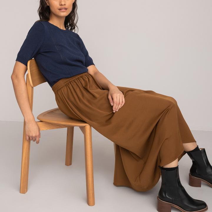Produktbild La Redoute Collections Chelsea-Boots mit breitem Absatz (42)