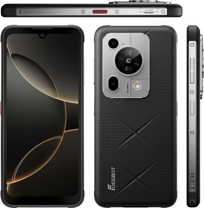 Immagine prodotto Fossibot F112 Pro schwarzes Smartphone (Nero)